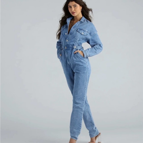 Boutique  Denim coveralls - Picture 5 of 7